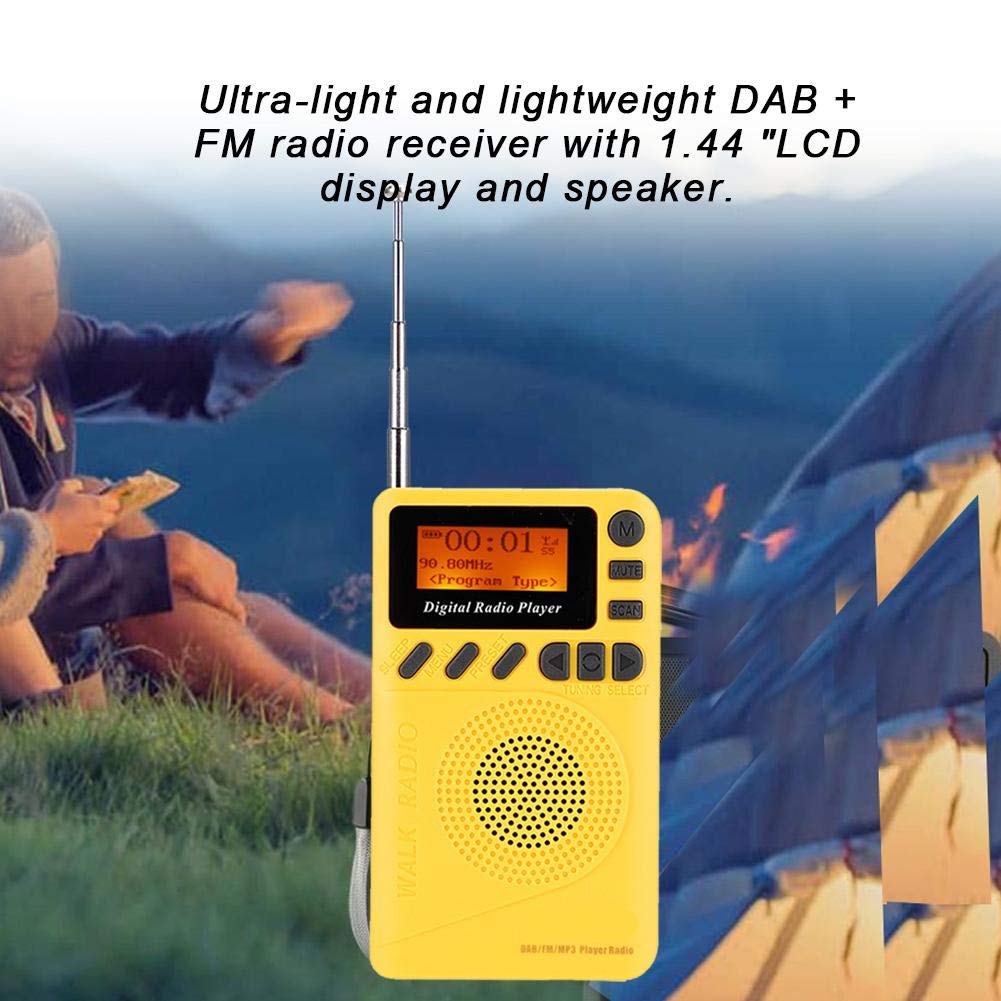 Amazon.com: Pocket Radio, with MP3 Function, DAB Radio, Stereo